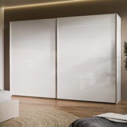 Szafa przesuwna 270 cm Sophistispace SSQS12411 biały połysk