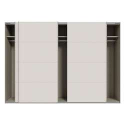 Szafa przesuwna 300 cm Sophistispace SSQS23411 piaskowy