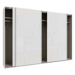 Szafa przesuwna 300 cm Sophistispace SSQS23411 biały połysk