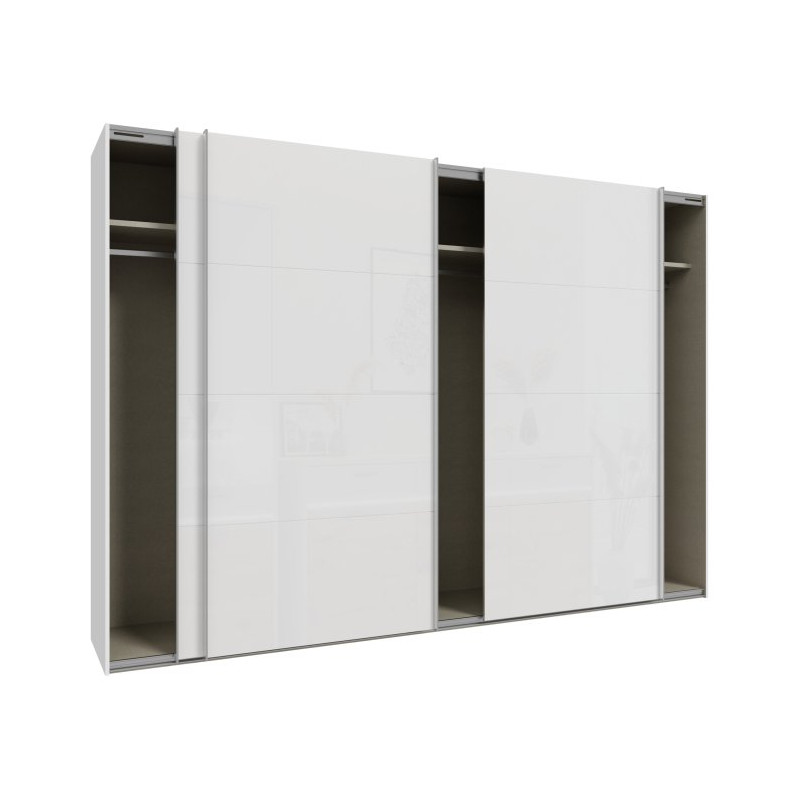 Szafa przesuwna 300 cm Sophistispace SSQS23411 biały połysk