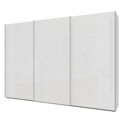 Szafa przesuwna 300 cm Sophistispace SSQS23411 biały połysk