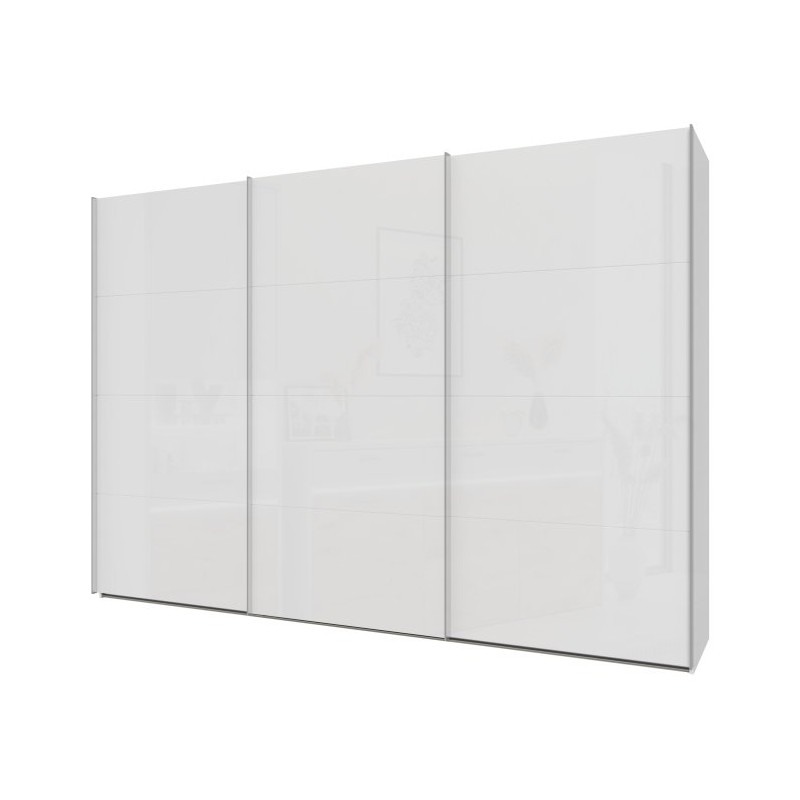 Szafa przesuwna 300 cm Sophistispace SSQS23411 biały połysk