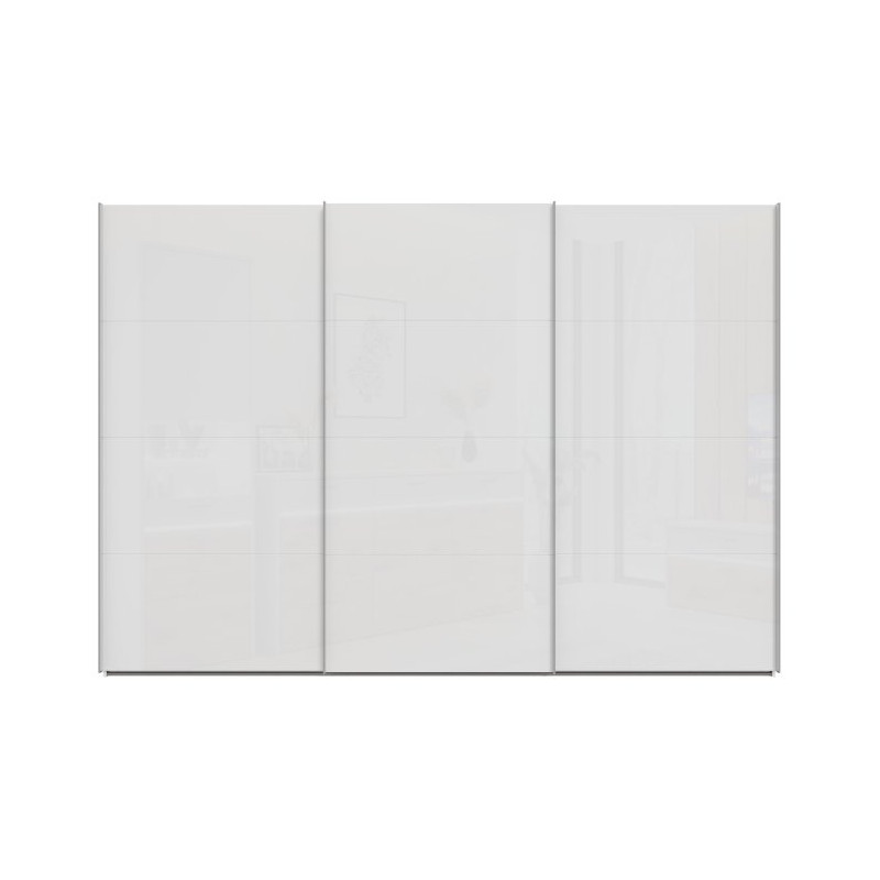 Szafa przesuwna 300 cm Sophistispace SSQS23411 biały połysk