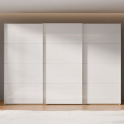 Szafa przesuwna 300 cm Sophistispace SSQS23411 biały połysk