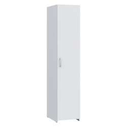 Wąska szafa ubraniowa 40 cm Econobox 2 ECBS811 biały