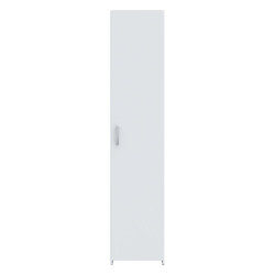 Wąska szafa ubraniowa 40 cm Econobox 2 ECBS811 biały