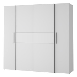 Szafa ubraniowa 200 cm Narago KLTS62321 biały