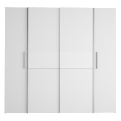 Szafa ubraniowa 200 cm Narago KLTS62321 biały