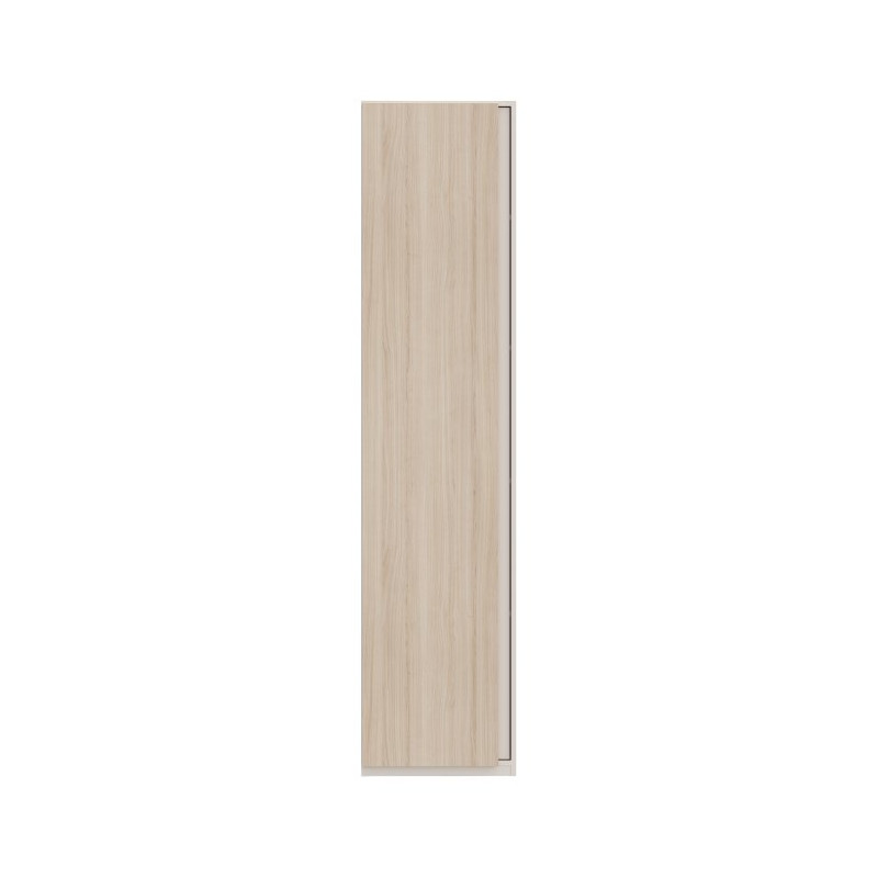 Wąska szafa ubraniowa 50 cm Panoptik PNPS911 dąb riva/piaskowy