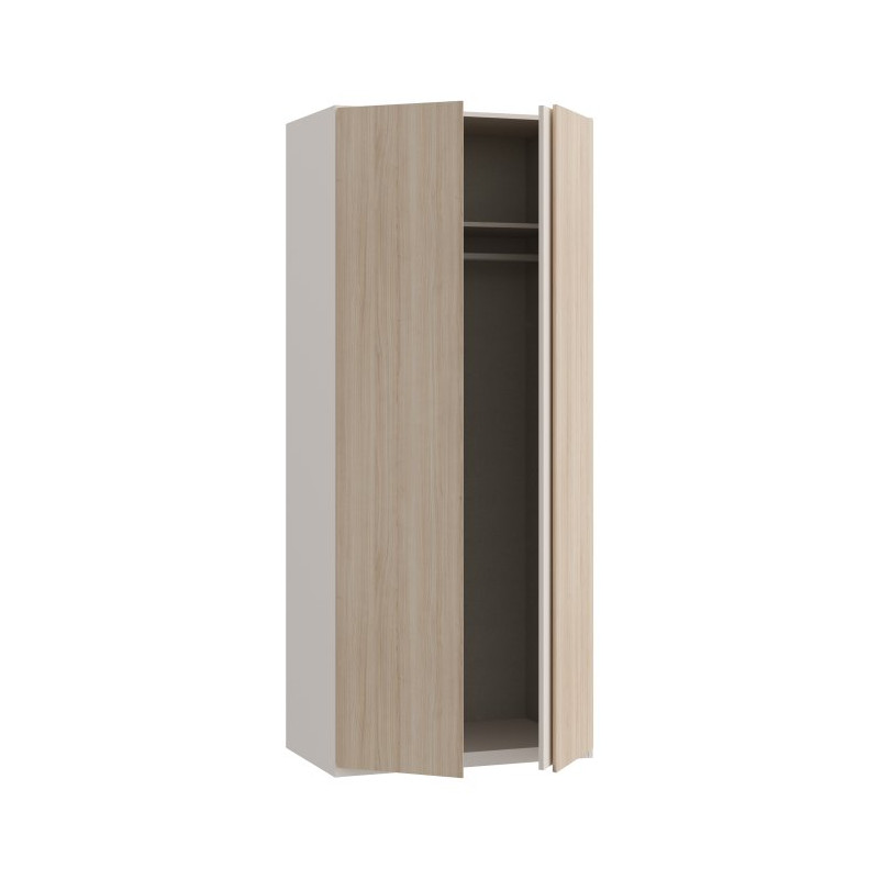 Szafa otwierana 90 cm Panoptik PNPS921 dąb riva/piaskowy