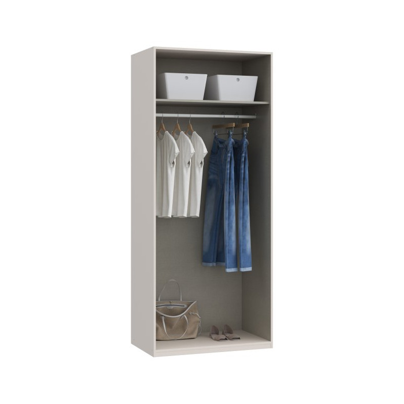Szafa otwierana 90 cm Panoptik PNPS921 dąb riva/piaskowy