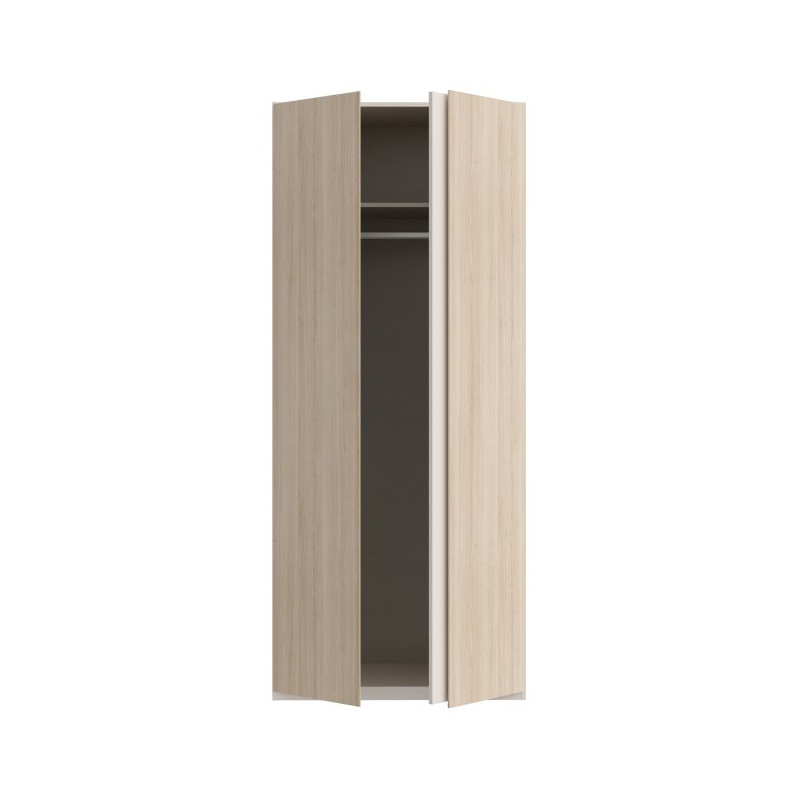 Szafa otwierana 90 cm Panoptik PNPS921 dąb riva/piaskowy