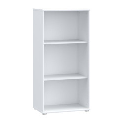 Niski regał otwarty 55 cm Archbox T2KR50 biały