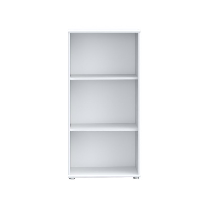 Niski regał otwarty 55 cm Archbox T2KR50 biały