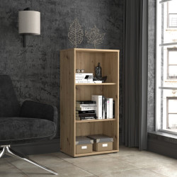 Niski regał otwarty 55 cm Archbox T2KR50 dąb artisan