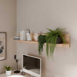 Półka ścienna 140 cm Archbox VTUB01 dąb artisan