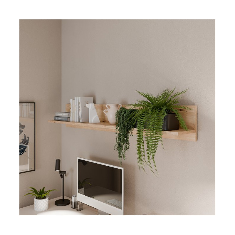 Półka ścienna 140 cm Archbox VTUB01 dąb artisan