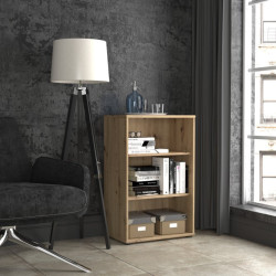 Wąski regał otwarty 55 cm Archbox T2KR70 dąb artisan