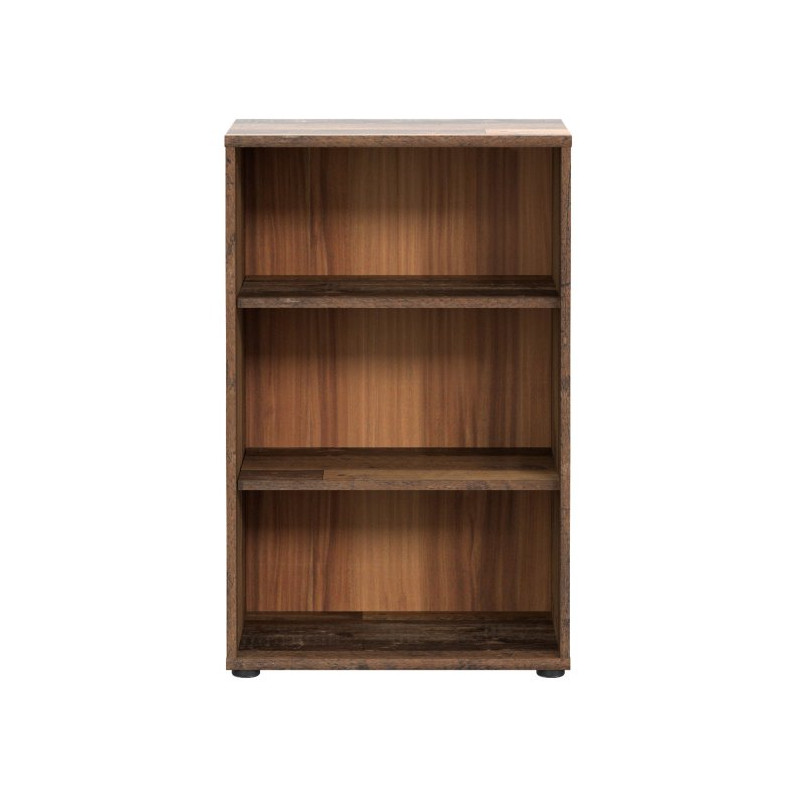Wąski regał otwarty 55 cm Archbox T2KR70 old wood vintage
