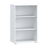 Wąski regał otwarty 55 cm Archbox T2KR70 biały