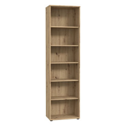 Wysoki regał otwarty 55 cm Archbox T2KR02 dąb artisan