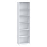 Wysoki regał otwarty 55 cm Archbox T2KR02 biały