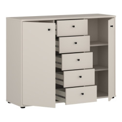 Komoda z szufladami Archbox T2KK45 piaskowy