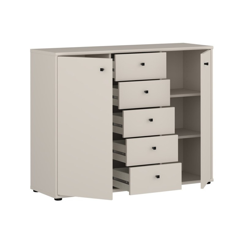 Komoda z szufladami Archbox T2KK45 piaskowy