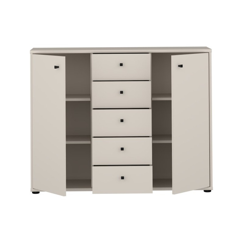 Komoda z szufladami Archbox T2KK45 piaskowy