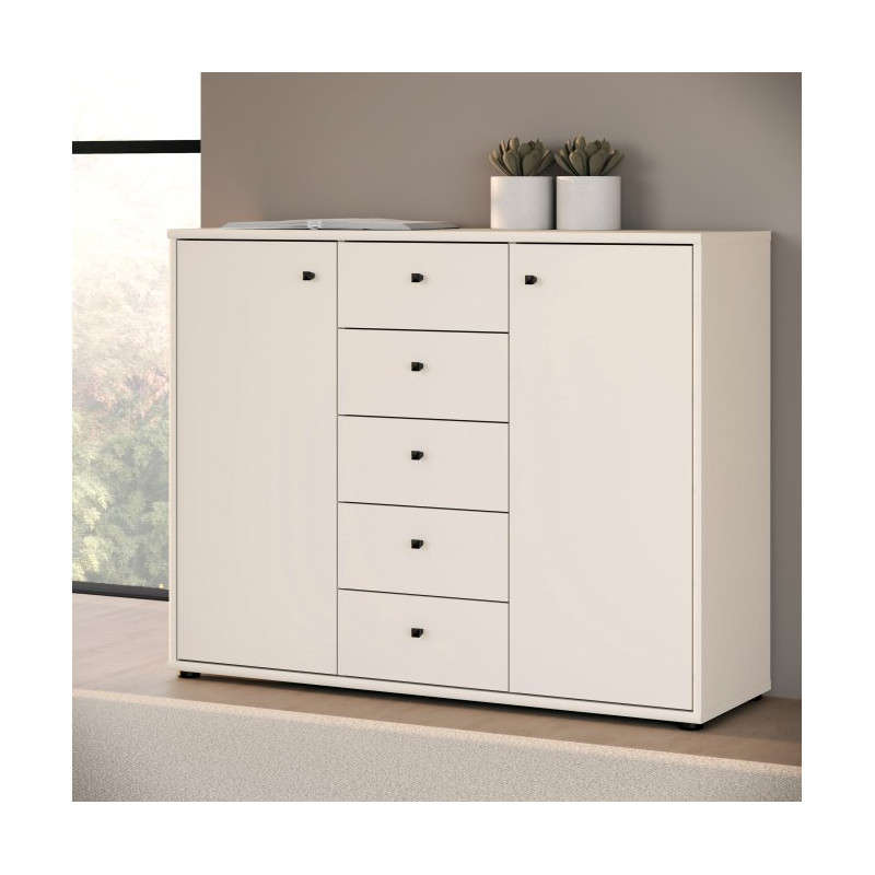 Komoda z szufladami Archbox T2KK45 piaskowy