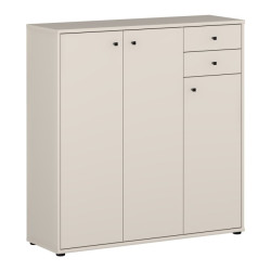 Wysoka komoda 110 cm Archbox T2KK10 piaskowy