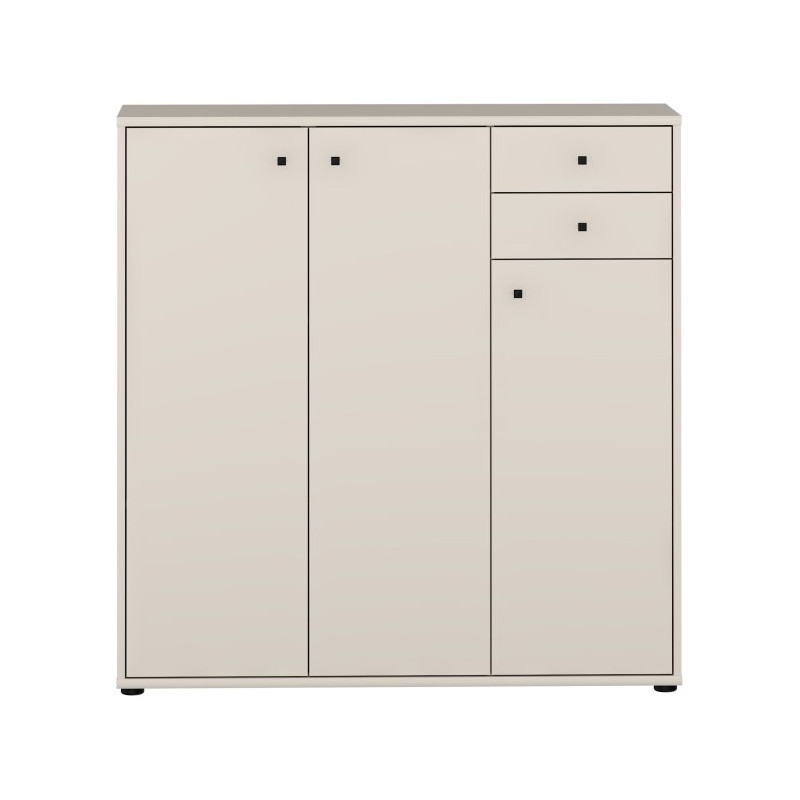 Wysoka komoda 110 cm Archbox T2KK10 piaskowy