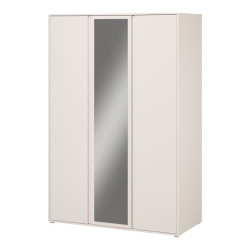 Szafa z lustrem 130 cm Lisson LSQS731M piaskowy
