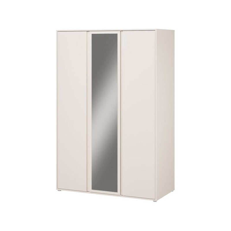 Szafa z lustrem 130 cm Lisson LSQS731M piaskowy