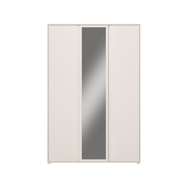 Szafa z lustrem 130 cm Lisson LSQS731M piaskowy