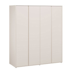 Szafa ubraniowa 170 cm Lisson LSQS843M piaskowy
