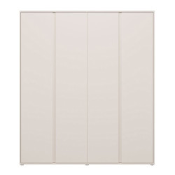 Szafa ubraniowa 170 cm Lisson LSQS843M piaskowy