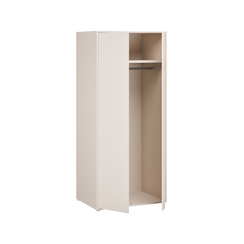 Szafa nowoczesna 90 cm Lisson LSQS721M piaskowy