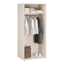 Szafa nowoczesna 90 cm Lisson LSQS721M piaskowy