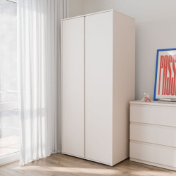 Szafa nowoczesna 90 cm Lisson LSQS721M piaskowy