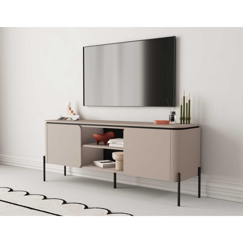 Szafka RTV Bello Congo Helvetia 163 cm | Domowanie.pl