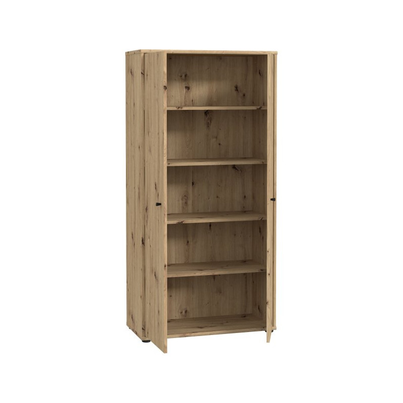 Szafa z półkami Archbox T2KK521 dąb artisan