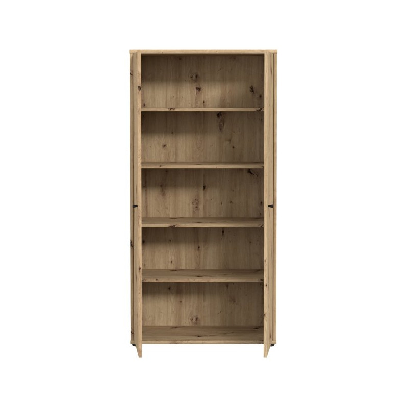 Szafa z półkami Archbox T2KK521 dąb artisan