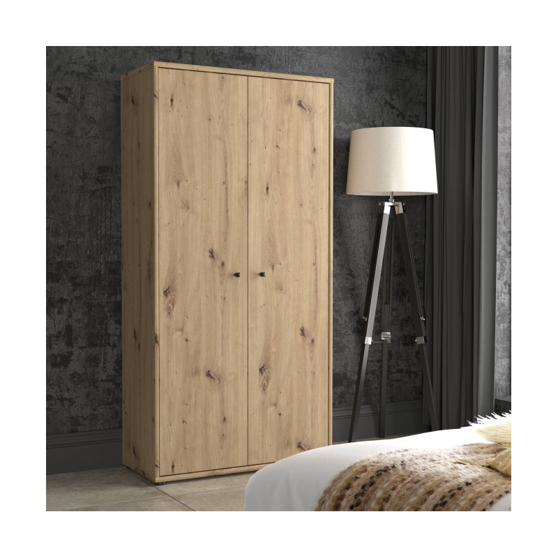 Szafa z półkami Archbox T2KK521 dąb artisan