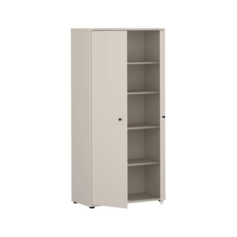 Szafa z półkami Archbox T2KK521 piaskowy