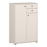 Wysoka komoda z szufladami Archbox T2KK20 piaskowy