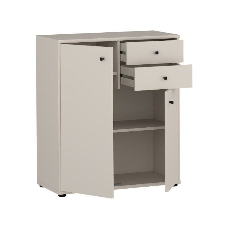 Komoda dwudrzwiowa Archbox T2KK50 piaskowy