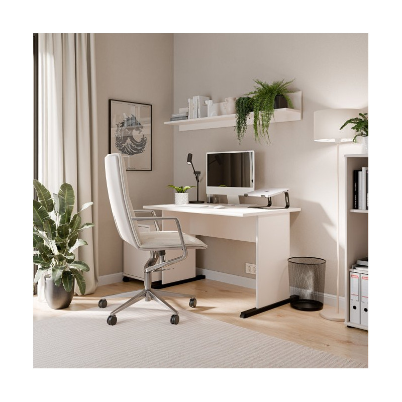 Biurko 110x70 cm Archbox T2KT23 piaskowy