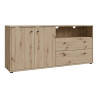 Szafka RTV z szufladami 140 cm Archbox T2KT231 dąb artisan