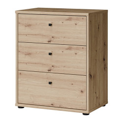 Mała komoda z szufladami Archbox T2KK112 | kolor dąb artisan